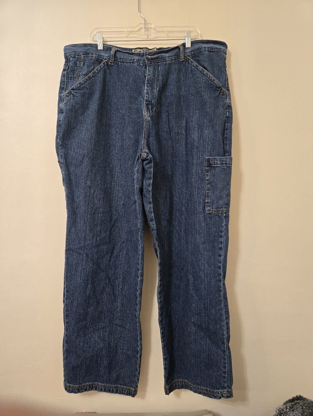 Men's 42 Width Brooklyn XPress Jeans - 90s/Y2K **Replace Button**